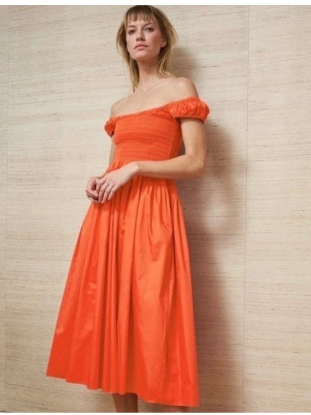 La Ligne Orange Vivian Dress Size XS